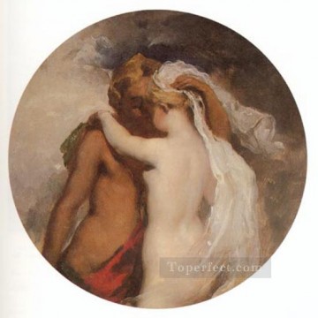 ニンフとサテュロス ウィリアム・エティ Oil Paintings